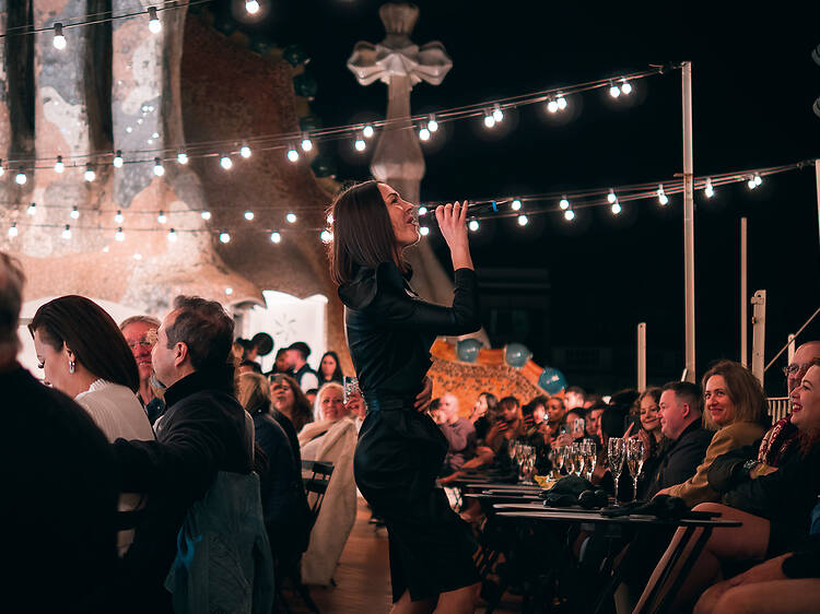 En el sombrero del edificio En el sombrero del edificio