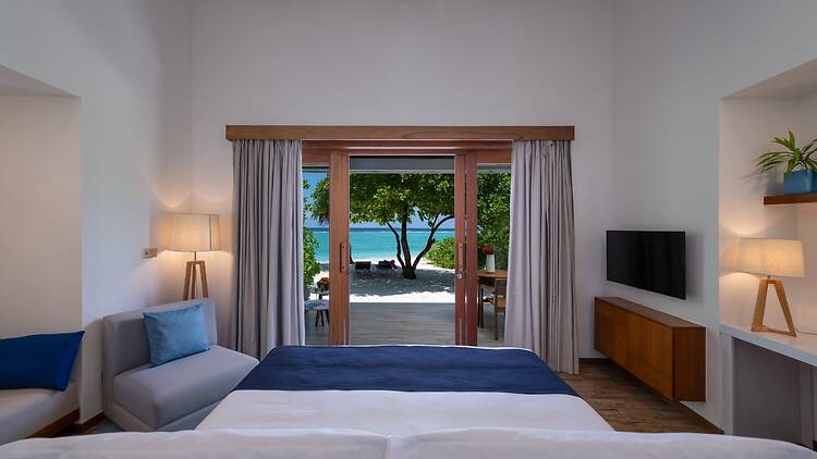 A one bedroom sunset villa, Ifuru Island Maldives