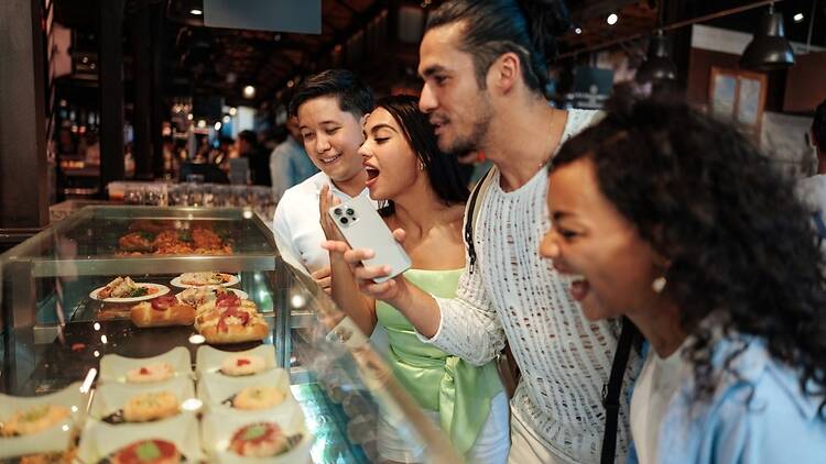 1. The delicious food and wine