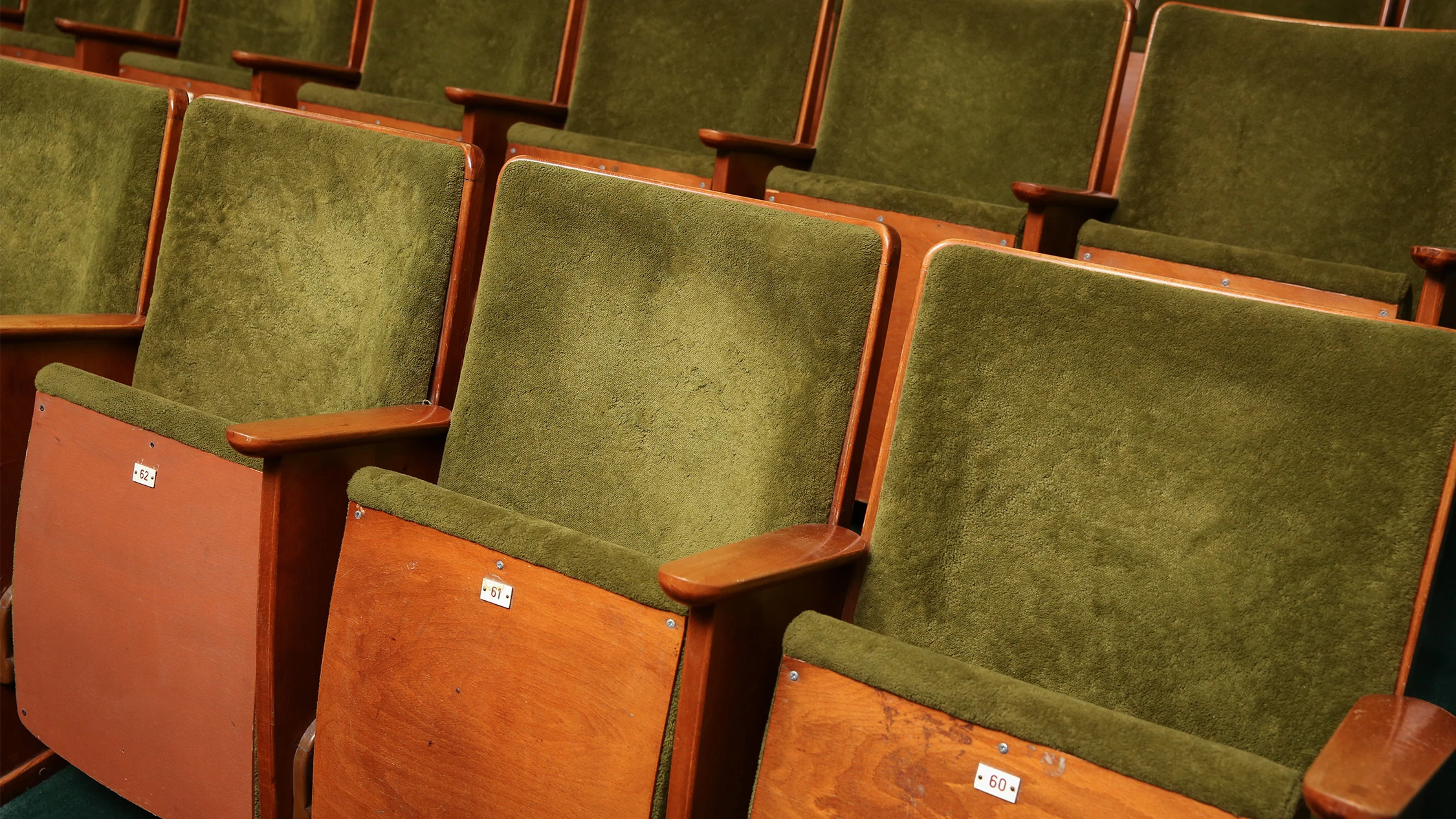 Golden Age Cinema seats