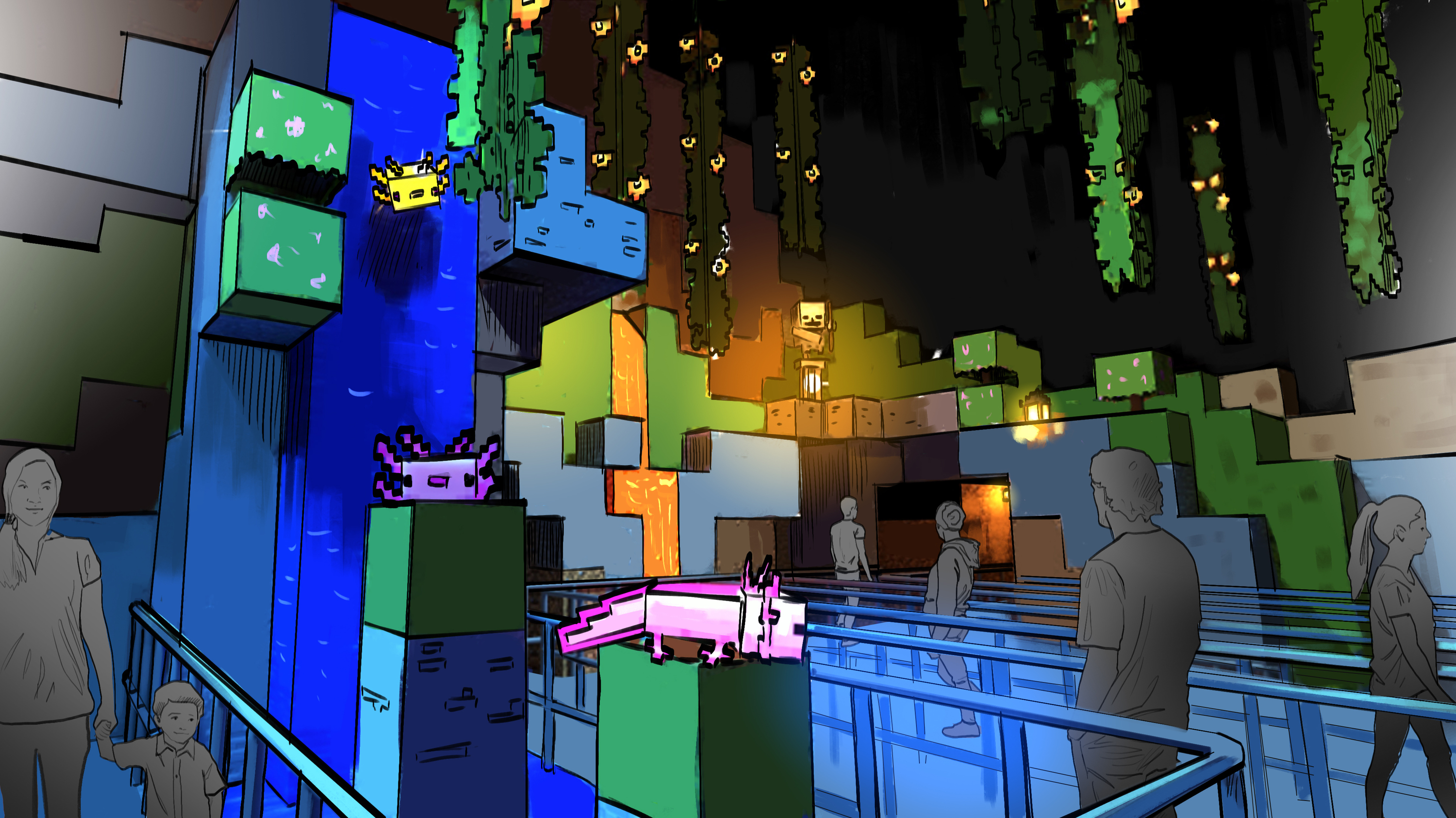 Minecraft World, Chessington