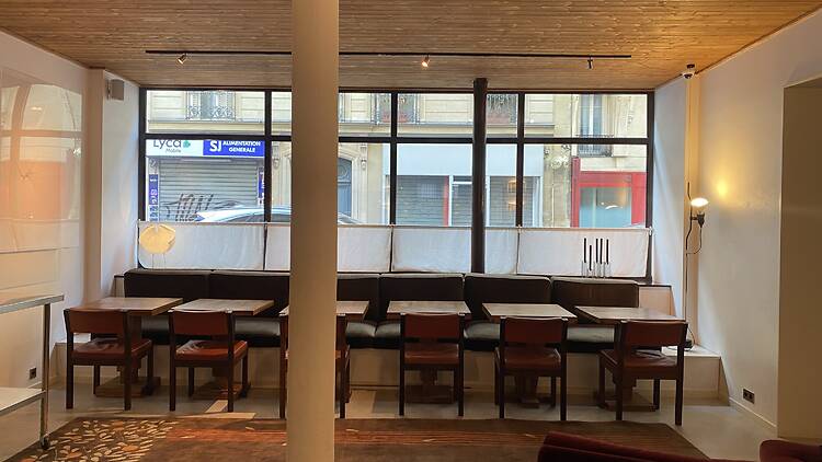 Breakfast area at Hotel Masse