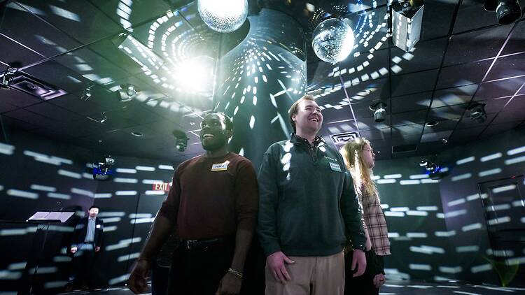 A still from David Byrne’s Theater of the Mind