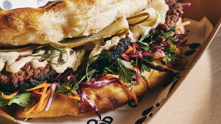 A sandwich at The Fold