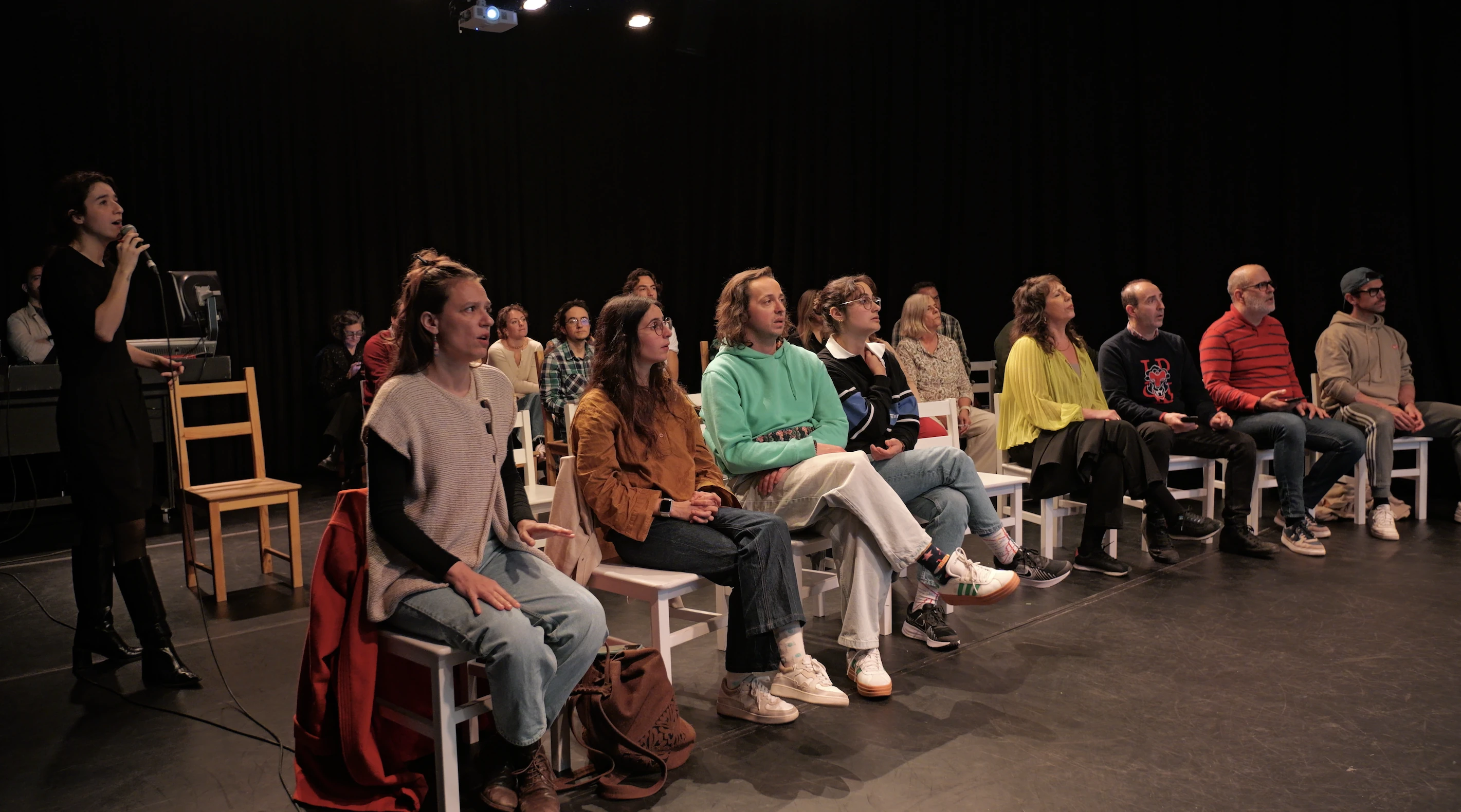 O Coro com Beatriz Pessoa