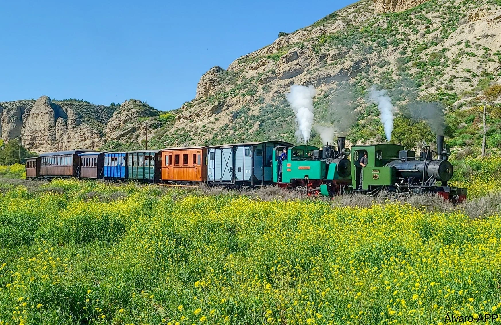 Tren de Arganda. Jose L. Martos