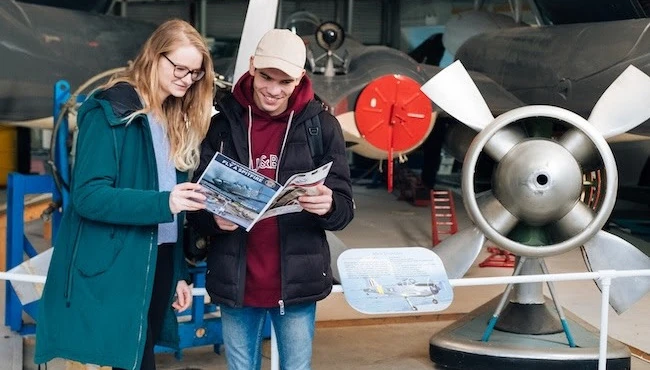 Spitfire fans reading up on their fave