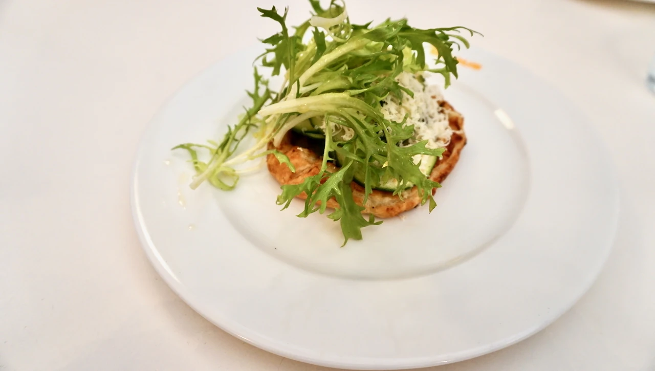 Milhojas de verduras, Bar Dijous