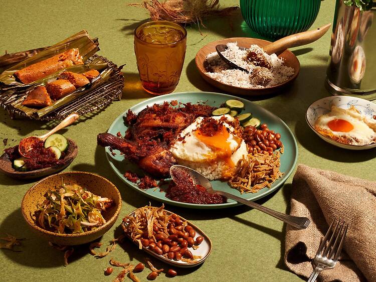 Indulge in elevated nasi lemak at The Coconut Club