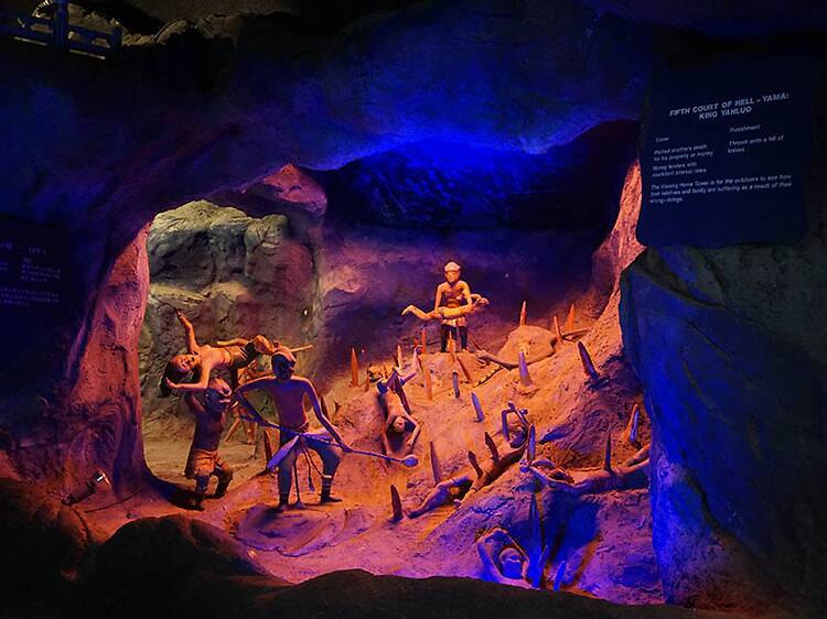 Experience the mythological Ten Courts of Hell at Haw Par Villa