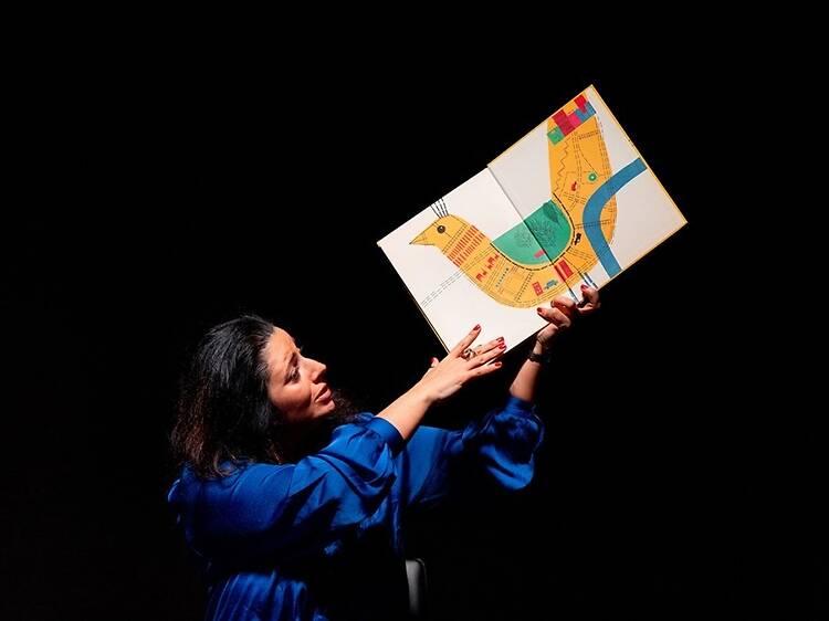 Ouvir histórias com pássaros Ouvir histórias com pássaros