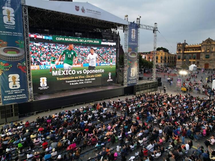 Gratis el partido México vs Portugal: instalan pantalla gigante en el Zócalo