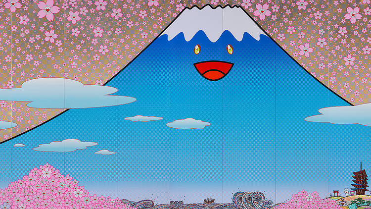 Takashi Murakami 'Cherry Blossoms Fujiyama JAPAN' Takashi Murakami 'Cherry Blossoms Fujiyama JAPAN'
