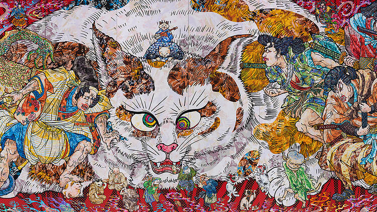 Takashi Murakami Japan Supernatural Takashi Murakami 'Japan Supernatural: Vertiginous After Staring at the Empty World Too Intensely, I Found Myself Trapped in the Realm of Lurking Ghosts and Monsters' 2019-20