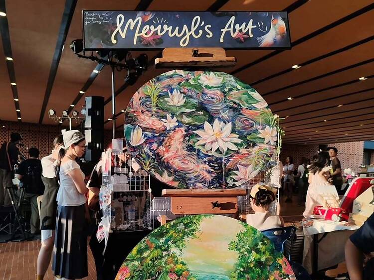 Brush strokes by day, beats by night at Common Art Club this April