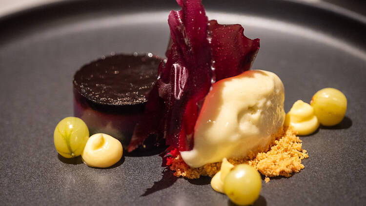 Dessert in the Aanaar restaurant