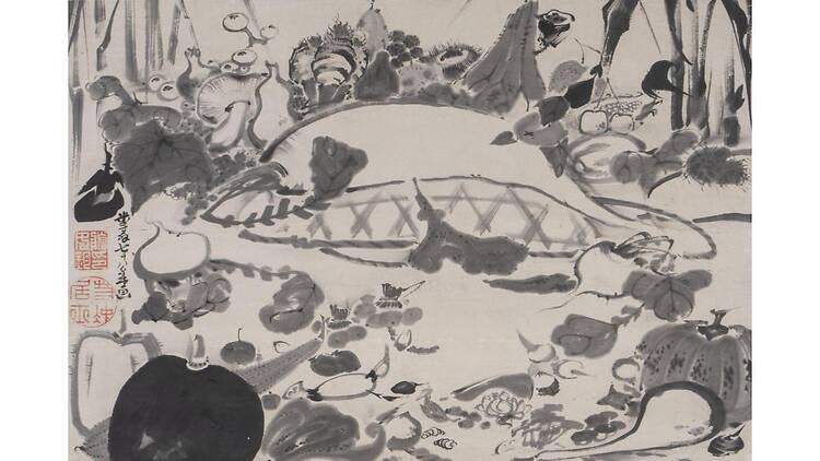 若冲にトリハダ！ 野菜もウリ！