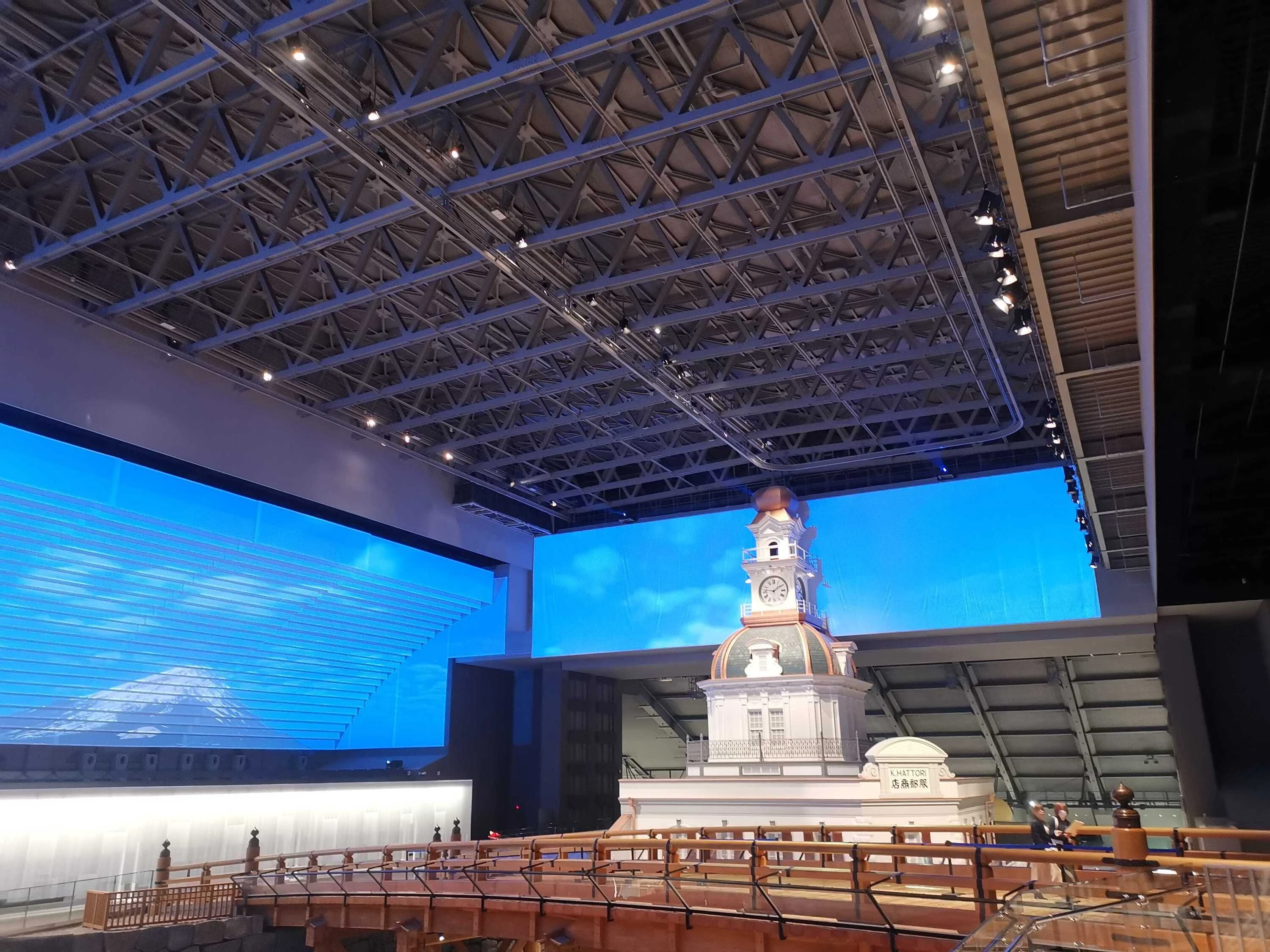 Edo-Tokyo sixth floor view