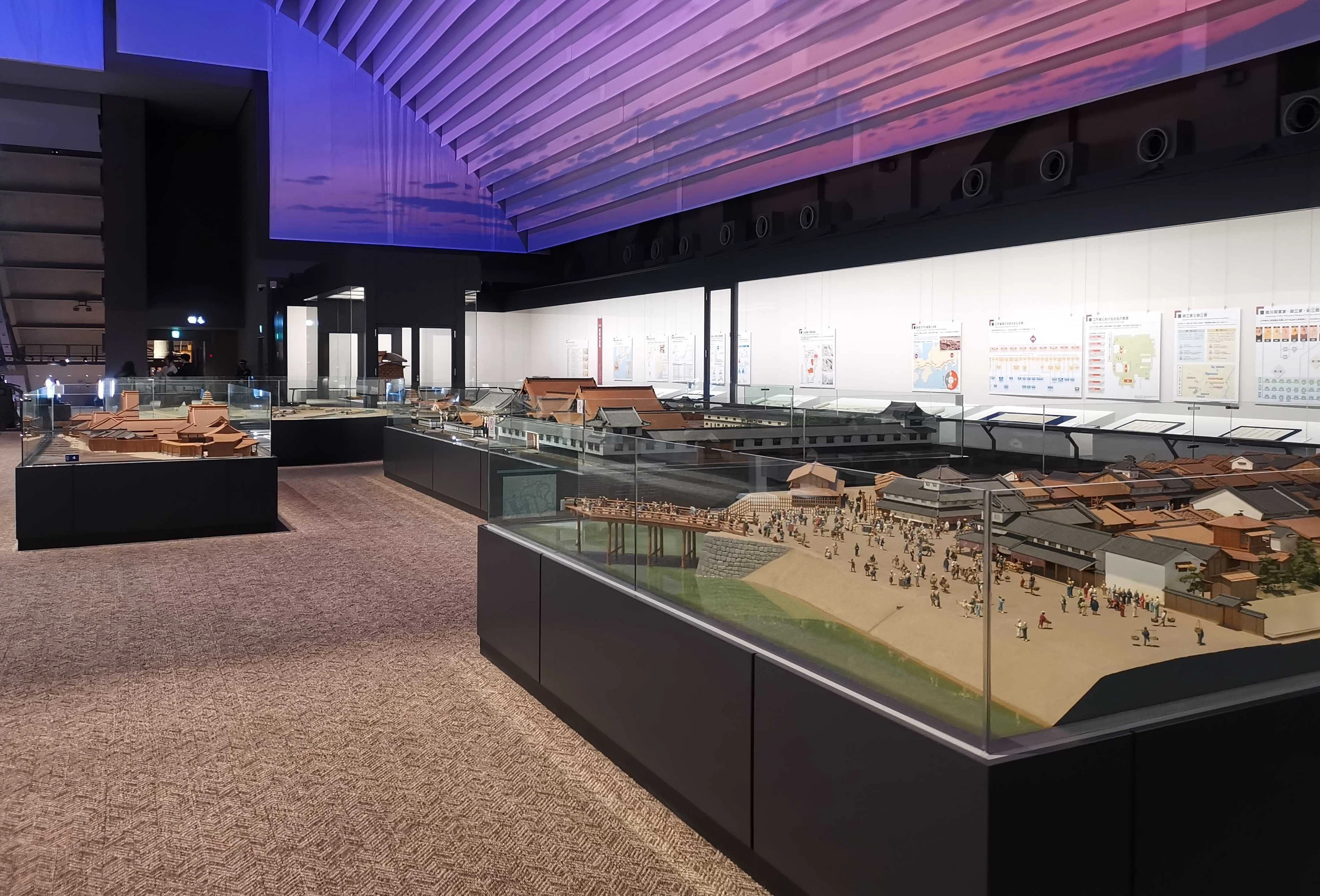 Edo-Tokyo Museum sixth floor exhibitions