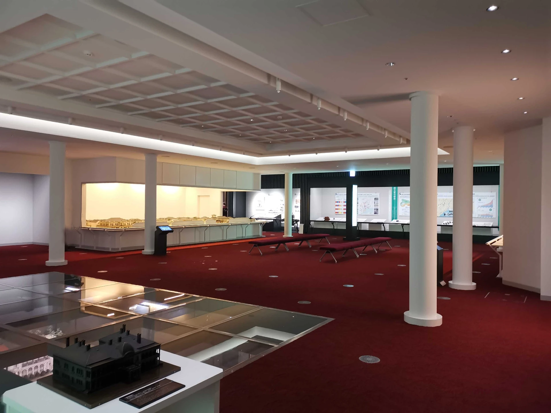 Interior of K Hattori & Co watch shop