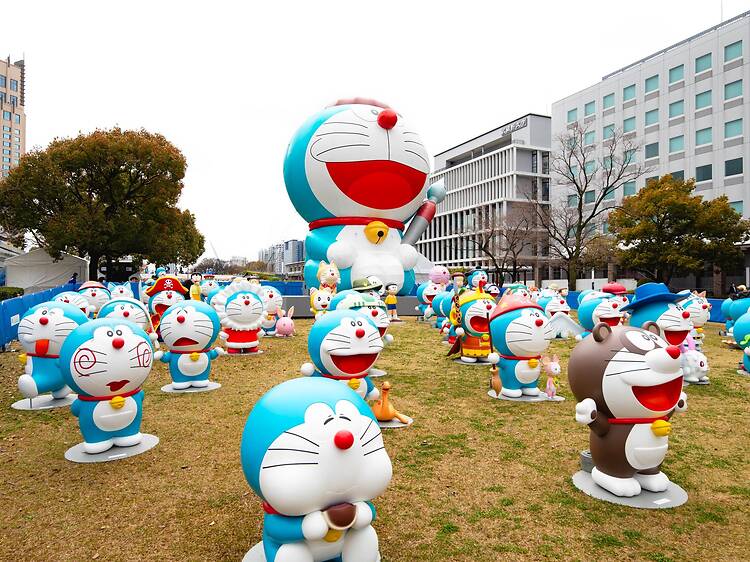 有明にドラえもんパークが出現、「100％ドラえもん＆フレンズ」始まる