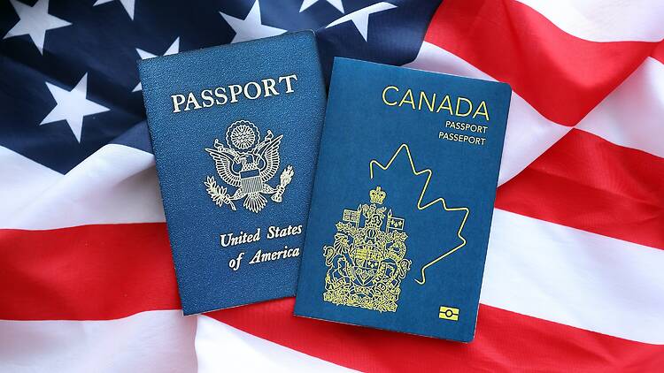 U.S. Canada travel