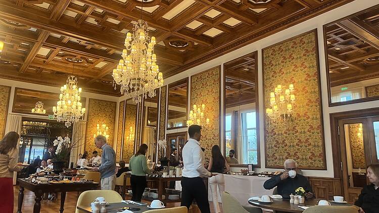 Breakfast in the Dona Filipa Ballroom, Infante Sagres Porto