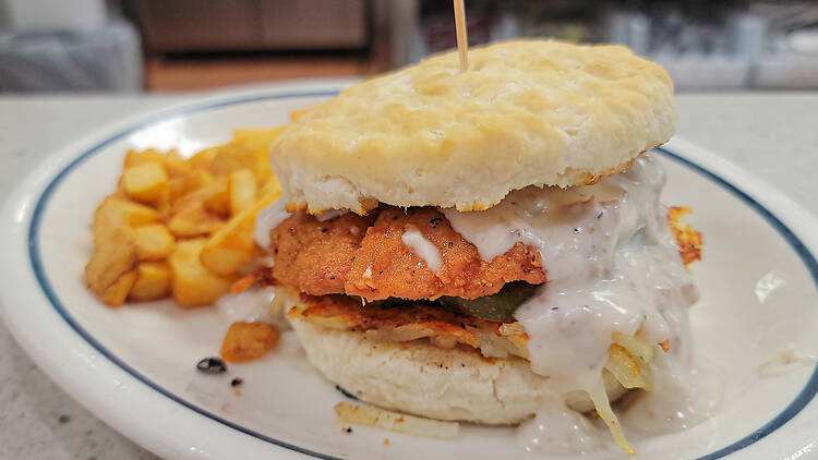Chicken Biscuit Sandwich