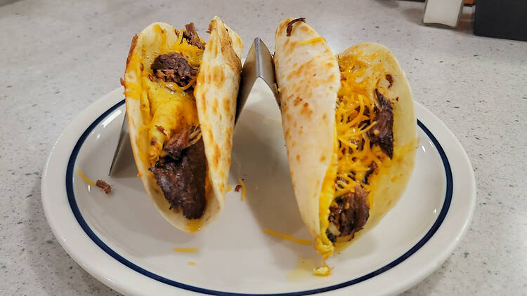 Spicy Shredded Beef Anytime Tacos
