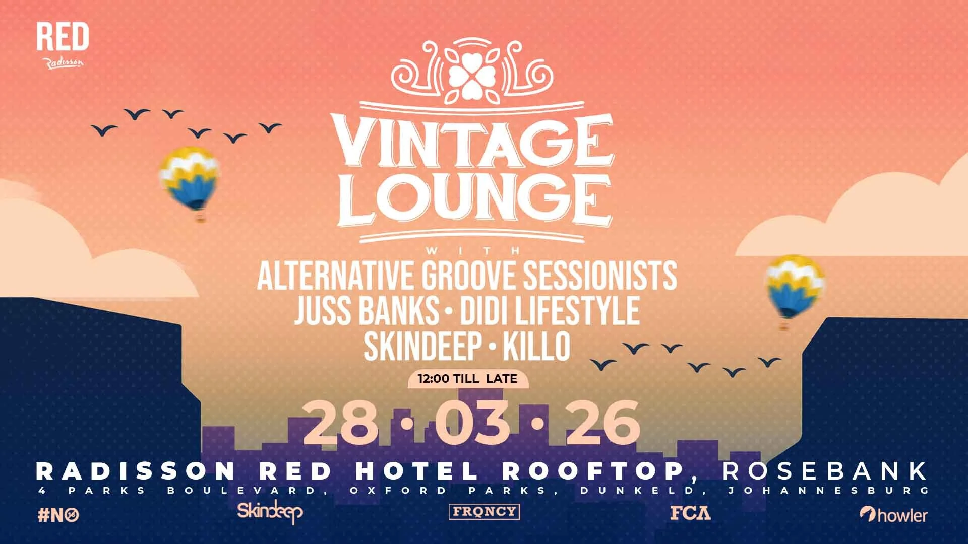 Vintage Lounge March 2026 Poster