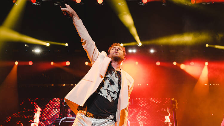 Duran Duran performing live