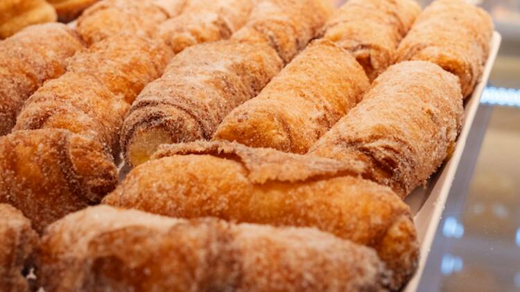 Xuixos de la pastelería Tornés, en Girona