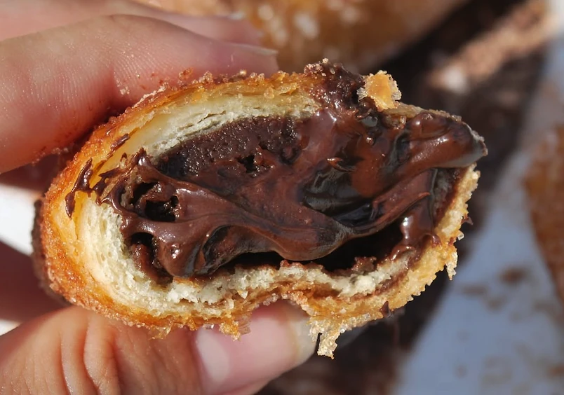 Xuixo de chocolate de Can Castell&oacute;