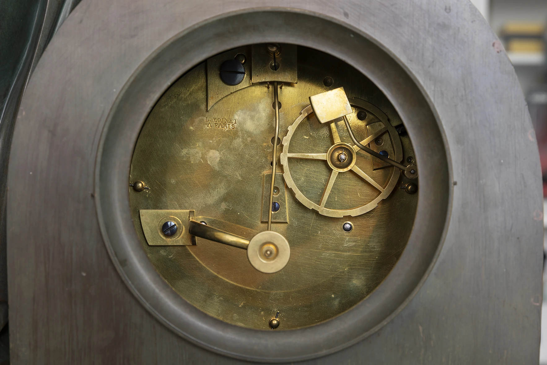 Reloj de sobremesa 'El Genio de las Artes', Louis Moinet y Pierre-Philippe Thomire. Patrimonio Nacional, Mario Sede&ntilde;o