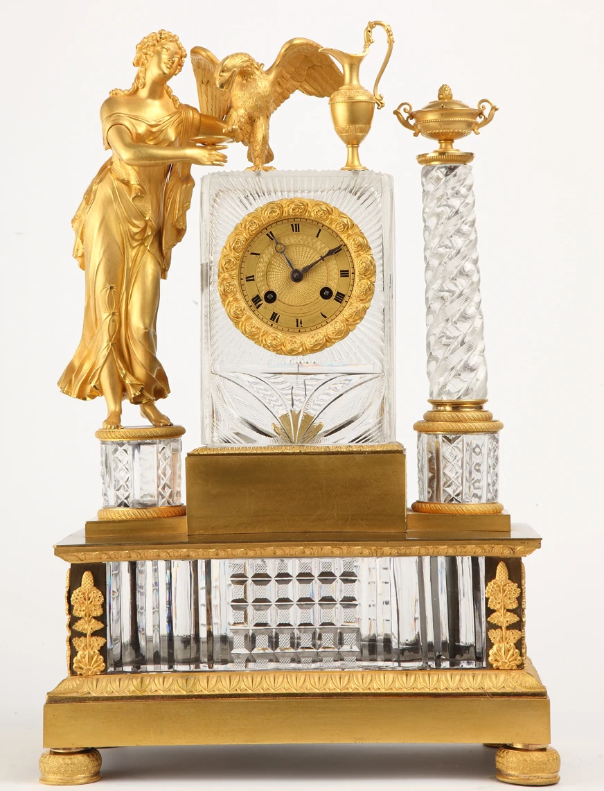 Reloj de sobremesa, primer cuarto del siglo XIX. Patrimonio Nacional