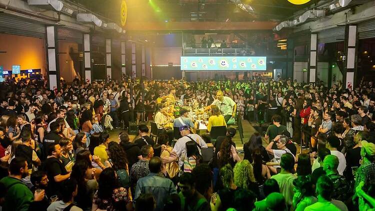 A Brazilian music party