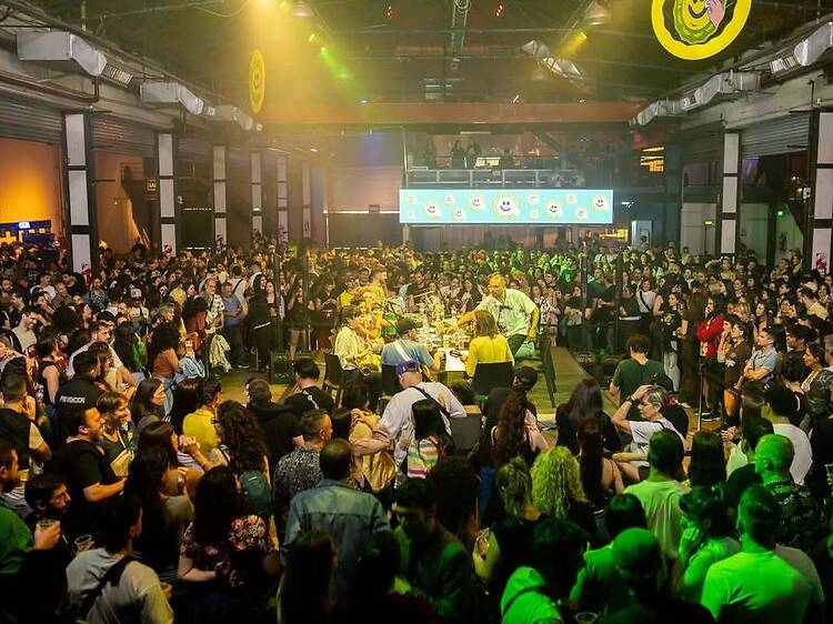 A Brazilian music party