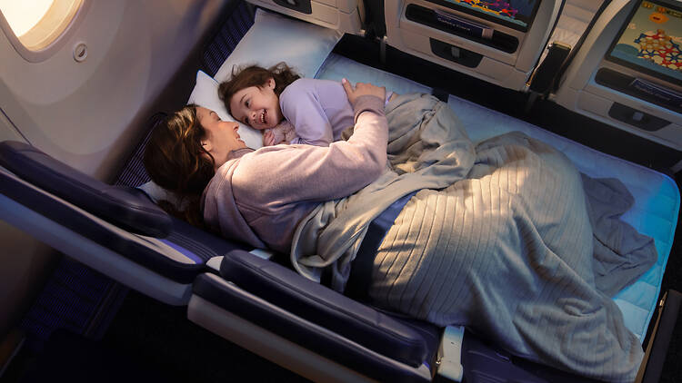 United Airlines Relax Row