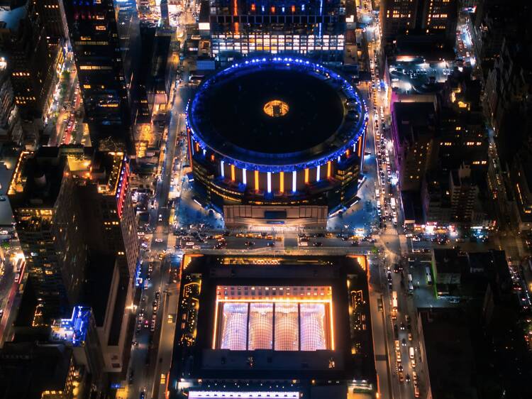 President Trump seems to be into the idea of relocating Madison Square Garden to rebuild Penn Station