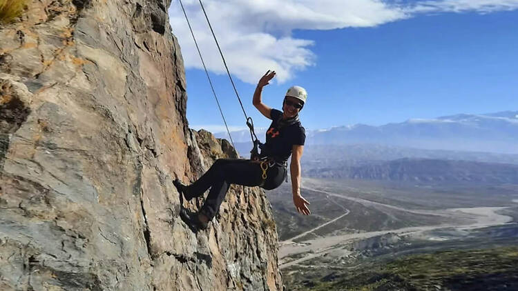 Modo vertical: rappel y escalada para salir de la zona de confort