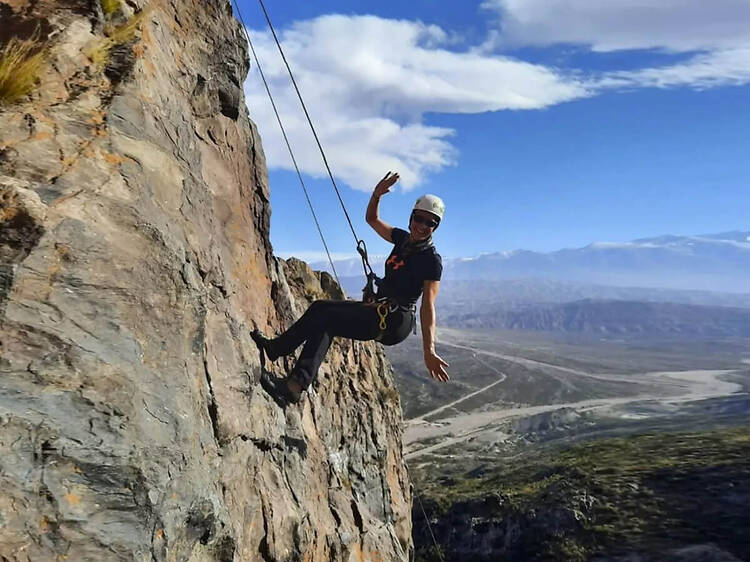 Modo vertical: rappel y escalada para salir de la zona de confort