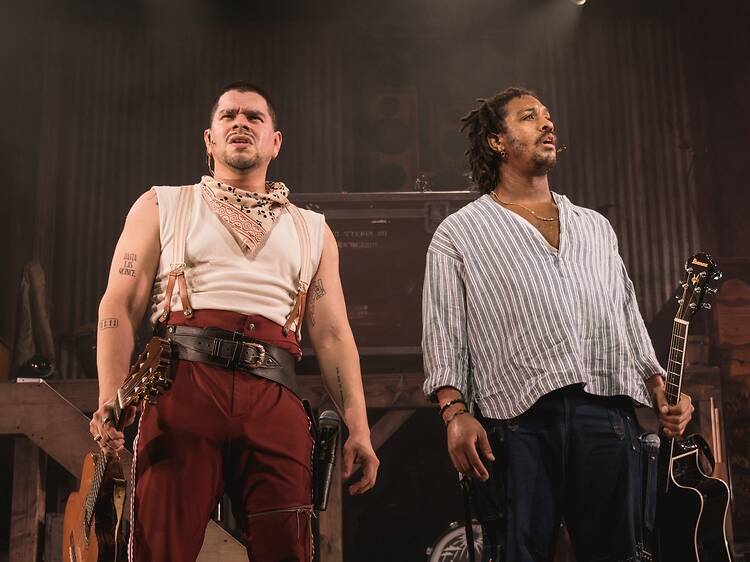 Theater review: Two friends make a great escape in Mexodus Theater review: Two friends make a great escape in Mexodus