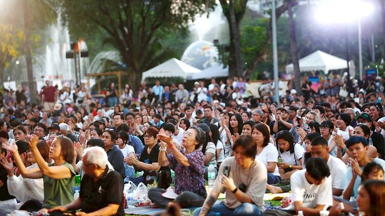 กิจกรรมดนตรีในสวนกรุงเทพมหานคร