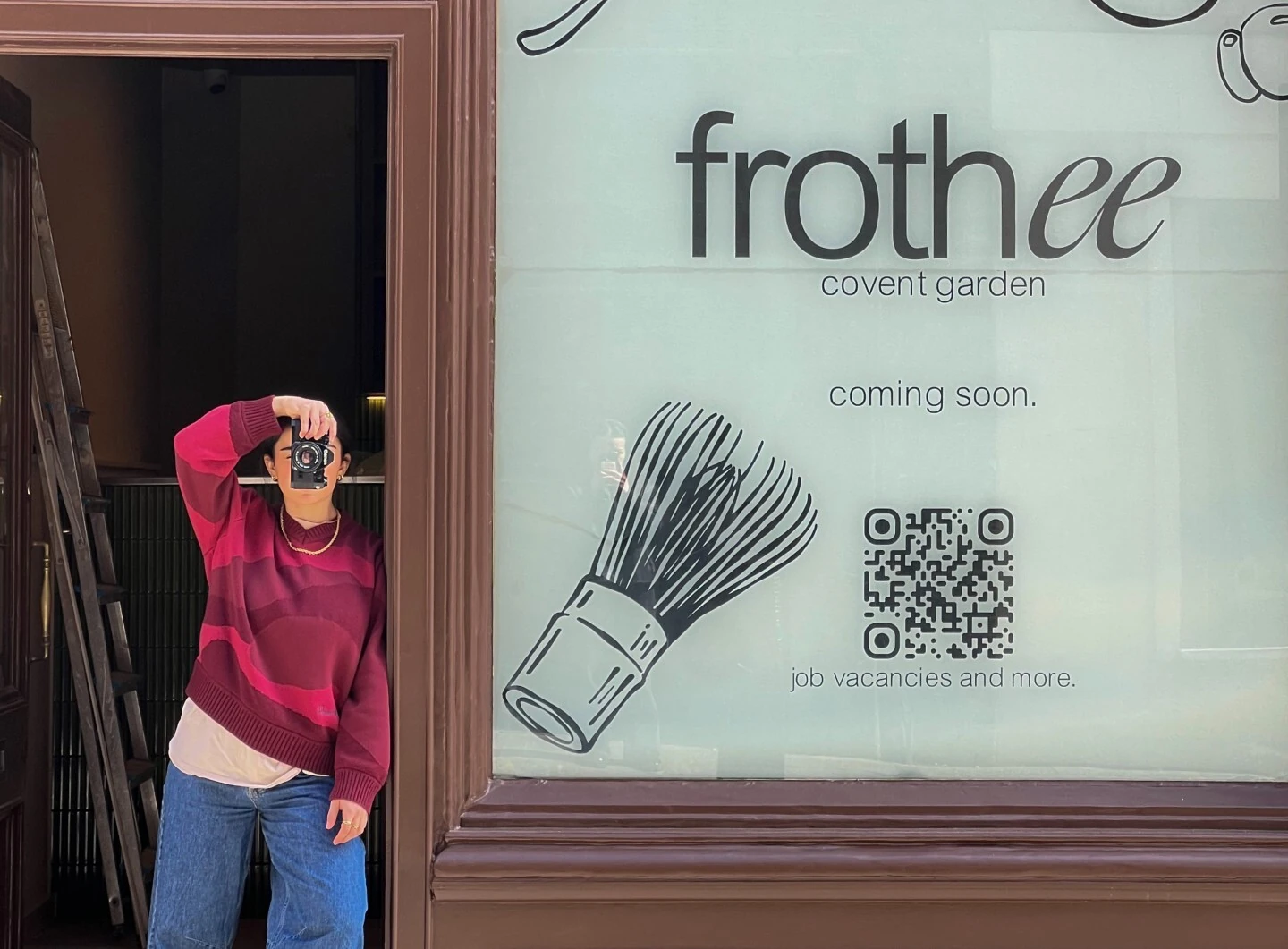 Frothee, matcha cafe in London