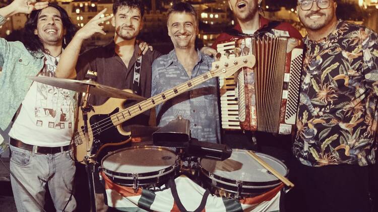 Largo da Cumbia, no Miradouro de Baixo