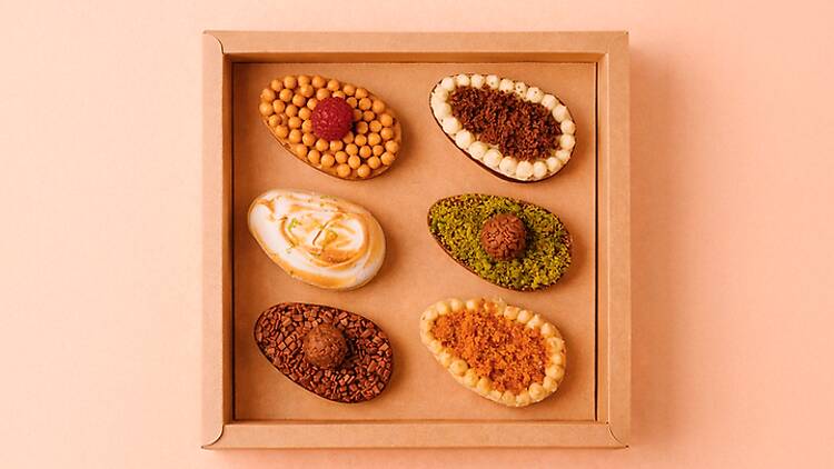 Ovos da Páscoa para oferecer e fazer um brilharete