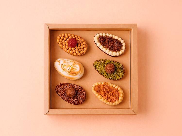 Ovos da Páscoa para oferecer e fazer um brilharete