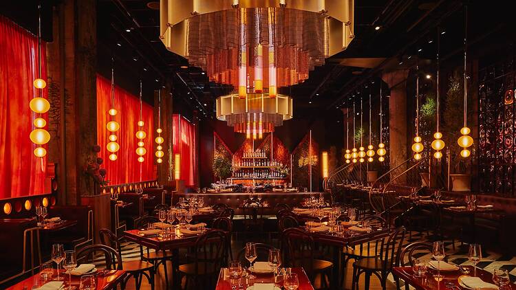 Interior of Limusina in Hudson Yards