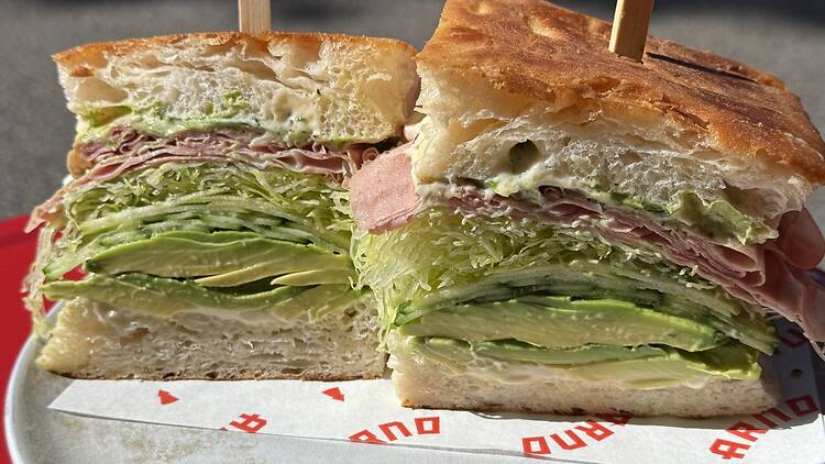 Avril's fave sandwich at Arno