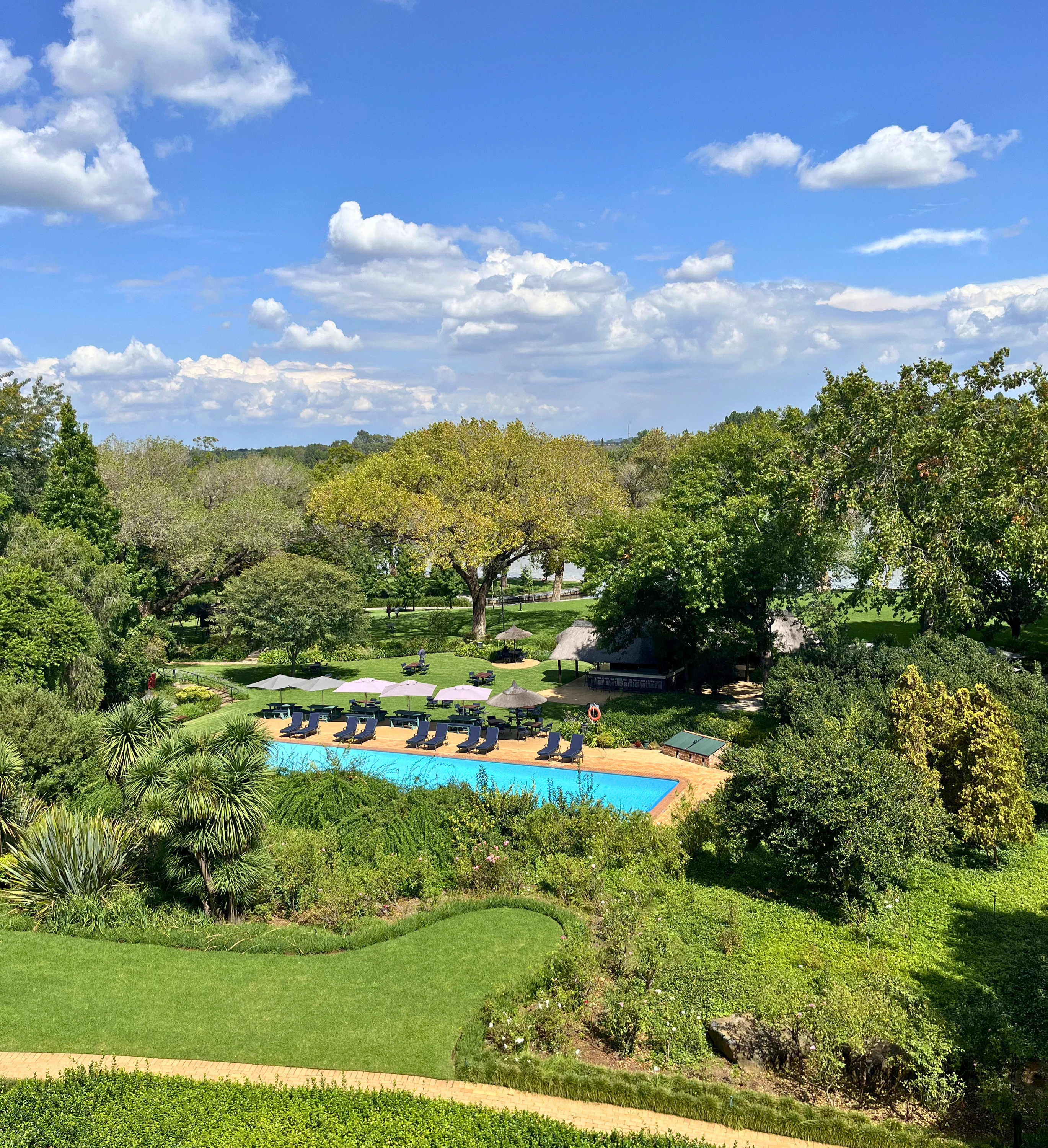 Views from the river facing rooms at the Riverside Sun